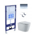 SET AQUATEK ВЕГА-1905-016 (рама AQUATEK Standard INS-0000012 с клавишей KDI-0000016 и крепежом KKI-0000002+унитаз ВЕГА AQ1905-00 с тонким сиденьем sc