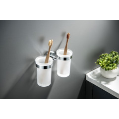 AQ4117CR ЕВРОПА стакан с держателем двойной