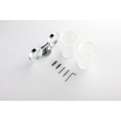 AQ4117CR ЕВРОПА стакан с держателем двойной