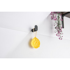 AQ4425MB ЛИРА крючок, матовый черный