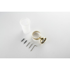 AQ4527PG КЛАССИК стакан с держателем, полир. золото