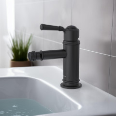 AQ1518MB КЛАССИК смеситель для биде, матовый черный