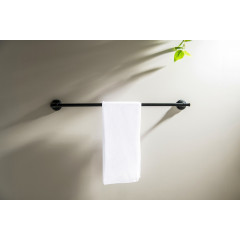 AQ4514MB КЛАССИК полотенцедержатель 600 мм, матовый черный