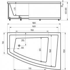 Оракул правый пустая с фр.экр. (вклеенный каркас)