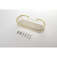 AQ4916BG полка для душа, шлиф. золото