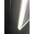 AQ7803B-MLC Алюминиевый зеркальный шкаф с подсветкой 800*700*133,крепеж. Две зерк.дверцы шириной 39,85см,антизапотевание, акрил. подсветка, петли BLUM