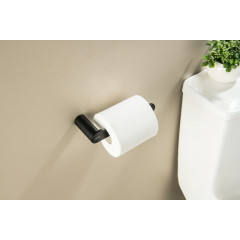 AQ4408MB ЛИРА бумагодержатель, матовый черный