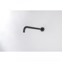 AQ2174MB держатель верхнего душа настенный 350 мм, матовый черный