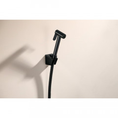 AQ2054MB гигиенический ручной душ со шлангом 120 см и держателем, матовый черный