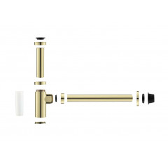 AQ6012PG сифон, полир. золото