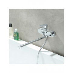 AQ1842CR НИКА смеситель для ванны с длинным изливом