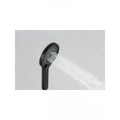 AQ2201MB ЛУГАНО ручной душ 3jet, матовый черный