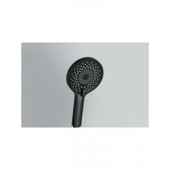 AQ2201MB ЛУГАНО ручной душ 3jet, матовый черный