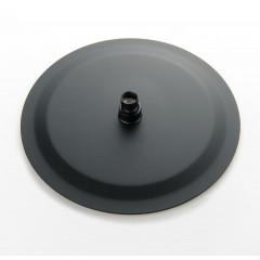 AQ2075MB круглый верхний душ 300*2 мм, матовый черный