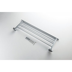 AQ4222CR ОБЕРОН полка для полотенец