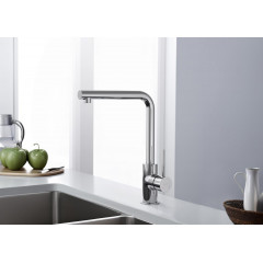 AQ1380CR ЕВРОПА смеситель для кухни