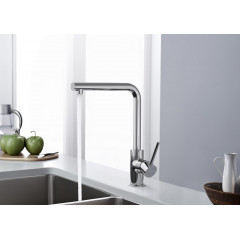 AQ1380CR ЕВРОПА смеситель для кухни