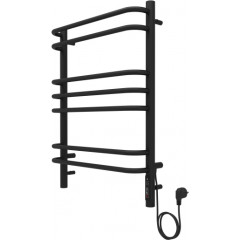 Пандора П7 500х700 электрический (quick touch) Полотенцесушитель Aquatek (черный муар)