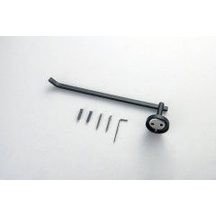 AQ4619MB БЕТТА полотенцедержатель, матовый черный