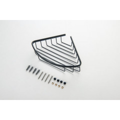 AQ4906MB угловая полка, матовый черный