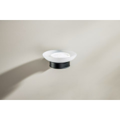 AQ4503MB КЛАССИК мыльница, матовый черный