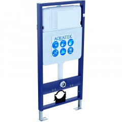 SET AQUATEK ЕВРОПА (рама AQUATEK Standard INS-0000012(без клавиши и крепежа)+унитаз ЕВРОПА AQ1900-00 с тонким сиденьем soft-close