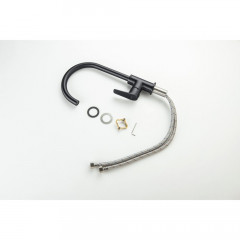 AQ1182MB БЕТТА смеситель для кухни, матовый черный