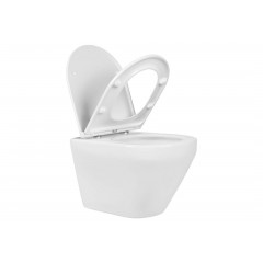 SET AQUATEK ЛЕЯ Т (рама AQUATEK Standard INS-0000012, клавиша KDI-0000020 ,KKI-0000002 крепёж+унитаз ЛЕЯ AQ1199T-00 с тонким сиденьем soft-close