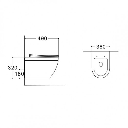 SET AQUATEK ЛЕЯ Т (рама AQUATEK Standard INS-0000012, клавиша KDI-0000020 ,KKI-0000002 крепёж+унитаз ЛЕЯ AQ1199T-00 с тонким сиденьем soft-close