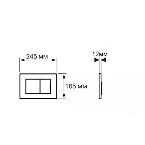 SET AQUATEK ЛЕЯ Т (рама AQUATEK Standard INS-0000012, клавиша KDI-0000020 ,KKI-0000002 крепёж+унитаз ЛЕЯ AQ1199T-00 с тонким сиденьем soft-close