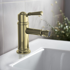 AQ1518PG КЛАССИК смеситель для биде, полир. золото
