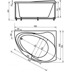 Альтаир лев.пустая с фр.экр.(вклеенный каркас)
