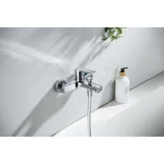 AQ1740CR ЛУГАНО смеситель для ванны