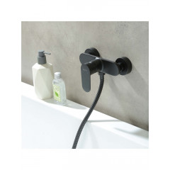 AQ1860MB НИКА смеситель для душа, матовый черный