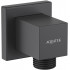 AQ2458MB шланговое подсоединение, матовый черный