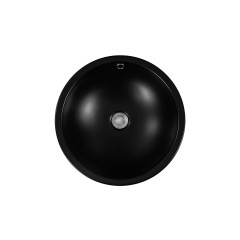 AQ5354-MB раковина 440*440*175 для установки на столешницу, матовый черный