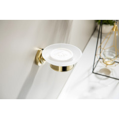 AQ4503PG КЛАССИК мыльница, полир. золото