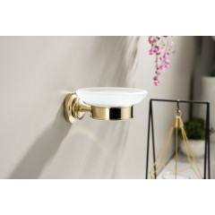 AQ4503PG КЛАССИК мыльница, полир. золото