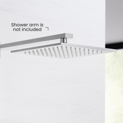 AQ2076CR квадратный верхний душ 250*250*7 мм