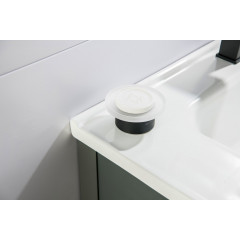 AQ4426MB ЛИРА мыльница настольная, матовый черный