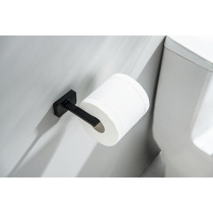 AQ4308MB ЛИБРА бумагодержатель, матовый черный