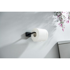 AQ4308MB ЛИБРА бумагодержатель, матовый черный