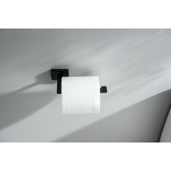 AQ4308MB ЛИБРА бумагодержатель, матовый черный