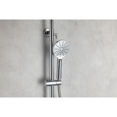 AQ2040CR ВЕГА душевая система (смеситель для ванны) 3jet 250мм