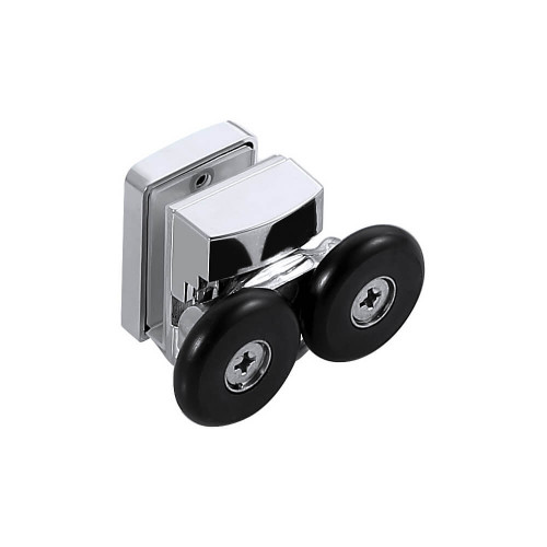 AQ ARI KV 08020GM Душевой уголок квадратный, двери раздвижные 800x800x2000 профиль оружейная сталь, стекло прозрачное