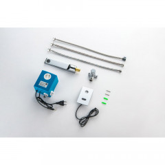 AQ5413CR ЛИРА смеситель для раковины настенный, электронный