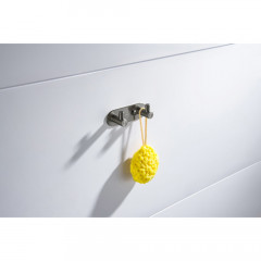 AQ4102BGM ЕВРОПА крючок двойной, оружейная сталь (шлиф. черный хром)