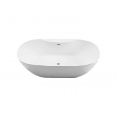 AQ-1155778 АПОЛО Ванна акриловая, отдельностоящая, 1700*780*600. В комплекте со сливом и ножками. Цвет белый глянцевый.