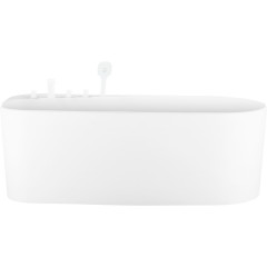 AQ-1115780 ПРИМА Ванна акриловая, отдельностоящая, 1700*800*580 , В комплекте со сливом и ножками. Цвет белый глянцевый.