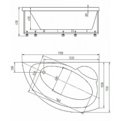 Аякс 2 левая пустая с фр.экр.(вклеенный каркас) ПРОДАЕМ ИЗ НАЛИЧИЯ